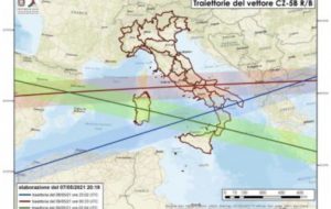 La Puglia indenne dopo il doppio passaggio del razzo spaziale cinese