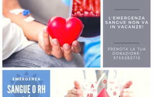E’ ancora emergenza sangue: l’Avis invita alla donazione