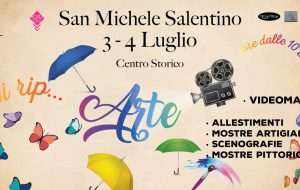 Centinaia di farfalle e di ombrelli colorano San Michele Salentino con l’iniziativa “si rip…arte”