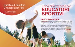 CSI: aperte le iscrizioni per il Corso per Educatori sportivi
