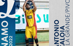 Antonio Caloia è il primo colpo di mercato della Dinamo Basket Brindisi