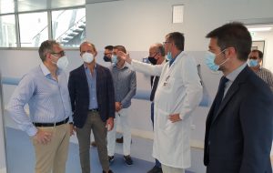 Lopalco, Pasqualone e Bruno visitano l’ospedale di Francavilla Fontana