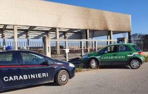 Vasto incendio investe capannone nella zona industriale di Torre Santa Susanna