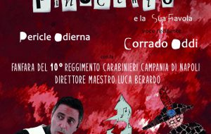 “Pinocchio e la sua favola” con la Fanfara dei Carabinieri il 15 luglio in piazza Orsini del Balzo