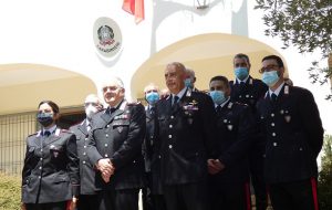 Il Comandante delle unità Carabinieri Forestali in visita al Gruppo di Brindisi