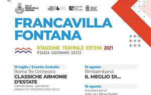 Sergio Rubini, Arturo Brachetti, Rimbamband e Orchestra Roma Tre protagonisti dell’estate francavillese