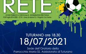 Domenica 18 “Facciamo Rete”, sport e inclusione sociale a Tuturano