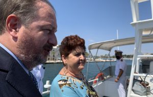 La viceministra Bellanova in visita all’Autorità di Sistema Portuale del Mare Adriatico Meridionale