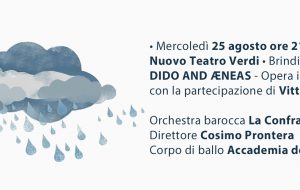 Barocco Festival: l’opera “Didone ed Enea” spostata nel Nuovo Teatro Verdi