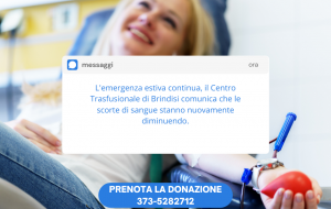 Emergenza sangue nel periodo estivo: Avis invita alla donazione