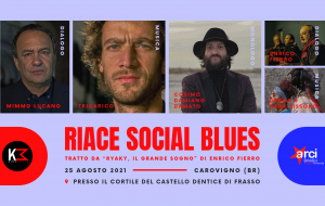 Riace Social Blues: mercoledì 25 Mimmo Lucano si racconta al Castello Dentice di Frasso di Carovigno