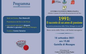 Un libro per celebrare 30 anni dalla storica promozione in B della Virtus Mesagne
