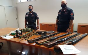 Caccia alla lepre dalle auto con torce abbaglianti: quattro persone denunciate dai Carabinieri Forestali