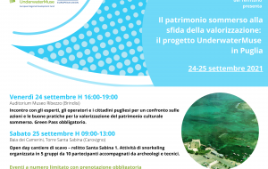 A Brindisi e Torre Santa Sabina fari su “Il patrimonio sommerso alla sfida della valorizzazione: il progetto UnderwaterMuse in Puglia”