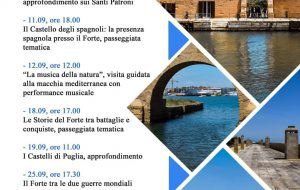 Abbracci culturali: il nuovo programma di iniziative presso Forte a Mare