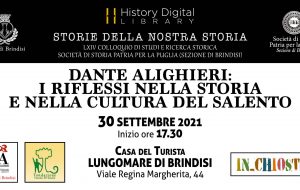 Dante Alighieri: i riflessi nella storia e nella cultura del Salento. Se ne discute domani presso la History Digital Library di Brindisi