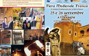 Fiera medievale franca: Mesagne firma il protocollo che coinvolge 16 comuni