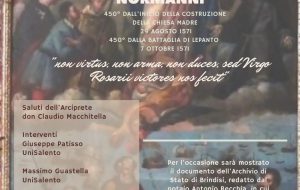 Martedì 19 si celebra il 450° anniversario della costruzione della Chiesa Madre di San Vito dei Normanni