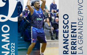 Francesco Ferrienti sarà ancora il totem della Dinamo Basket Brindisi