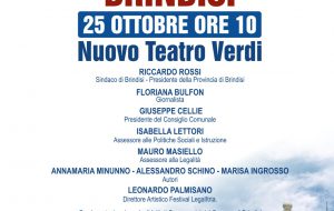 Si inaugura al Verdi di Brindisi la seconda settimana del Festival LegalItria