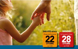 Io mi affido: Venerdì 22 a San Vito e giovedì 28 a Brindisi le giornate sul tema dell’Affido