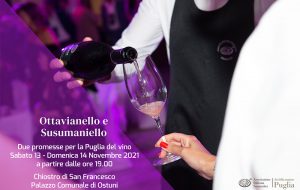 “Ottavianello e Susumaniello: due promesse per la Puglia del Vino” in vetrina al Chiostro San Francesco di Ostuni