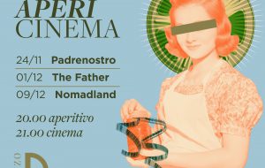 Mercoledì Apericinema a Palazzo Roma con aperitivo e film