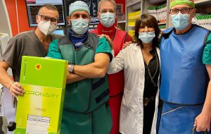 Al Perrino di Brindisi eseguite, per la prima volta in Puglia, due operazioni con aterotomia orbitale