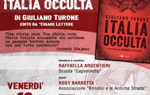 Venerdì 12 si presenta il libro “Italia Occulta” di Giuliano Turone