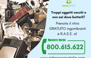 800 615 622: il numero verde per il ritiro gratuito di rifiuti ingombranti a Mesagne