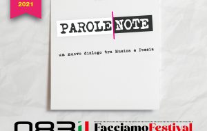 Venerdì 3 allo 0831 Space “Parole note – un nuovo dialogo tra musica e poesia”