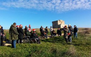 Torre Guaceto per tutti: visita in riserva in carrozzina