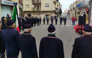 Commemorato a Ceglie Messapica il Carabiniere Angelo Petracca, medaglia d’oro al Valor Militare