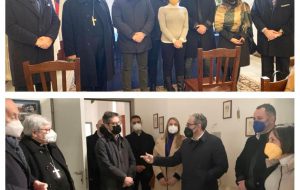 Bruno e l’assessore Barone in visita al Centro Socio Educativo Diurno della Fondazione “Giovanni Battista Imperiali”