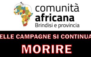 Mobilitazione Comunità Africana di Brindisi: aderiscono anche Cisl ed Europa Verde
