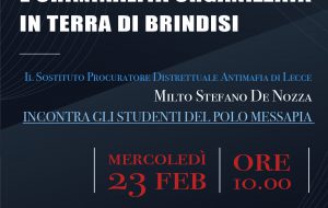 Il PM Milto De Nozza incontra gli studenti del Polo Messapia