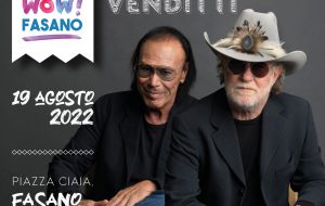 Wow! Fasano: De Gregori-Venditti e Caparezza in concerto ad agosto