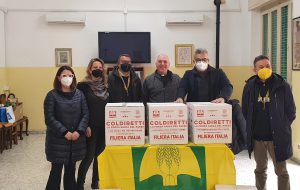 Coldiretti e Campagna Amica di Mesagne donano alla Caritas i migliori prodotti made in Italy
