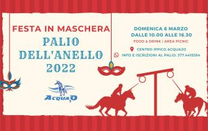 Domenica 6 il Palio dell’Anello al Centro Ippico Acqua2o