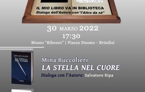 Il mio libro va in biblioteca: al Museo Ribezzo si presentano i libri “Sognare l’infinito” e “La Stella nel Cuore”