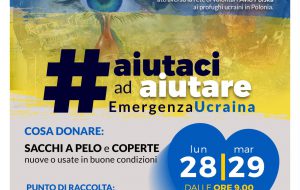 Francavilla: Raccolta coperte e sacchi a pelo per aiutare i cittadini ucraini in fuga dalla guerra