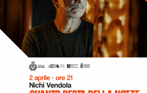 Il 2 Aprile Nichi Vendola porta in scena “Quanto resta della notte” a Palazzo Roma di Ostuni