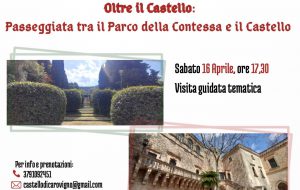 Sabato 16 aprile visita al Castello di Carovigno e al Parco della Contessa
