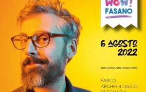 «Wow! Fasano», Brunori Sas in concerto il 6 agosto
