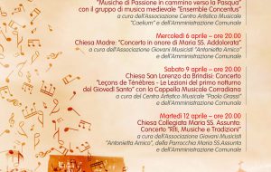 Al via la III Rassegna “Musiche Di Passione” a Ceglie Messapica