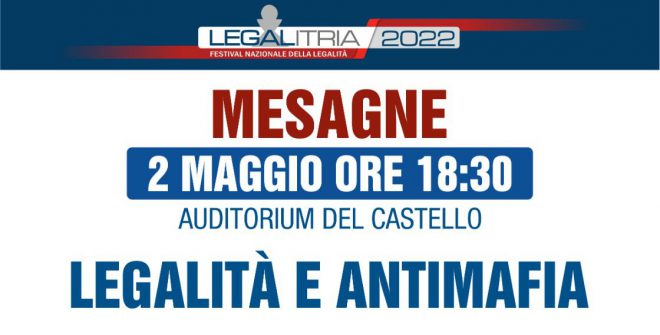I germogli della Legalità, a Mesagne: il 2 maggio Giovanni Impastato apre il programma delle iniziative
