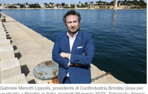 L’agenzia finanziaria Bloomberg accende i riflettori su Brindisi come “Porta d’Oriente”