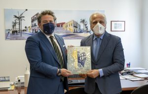 Il Questore Rossi saluta i vertici di Confindustria Brindisi
