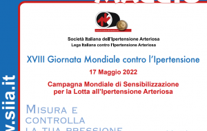 Giornata mondiale contro l’ipertensione arteriosa: martedì 17 iniziativa in Nefrologia del Perrino