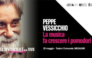 La musica fa crescere i pomodori: Peppe Vessicchio venerdì 20 maggio al Teatro Comunale di Mesagne